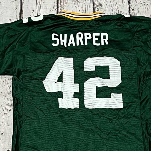 Darren Sharper Green Bay Packers Reebok NFL Football Stitched Jersey - Picture 6 of 6